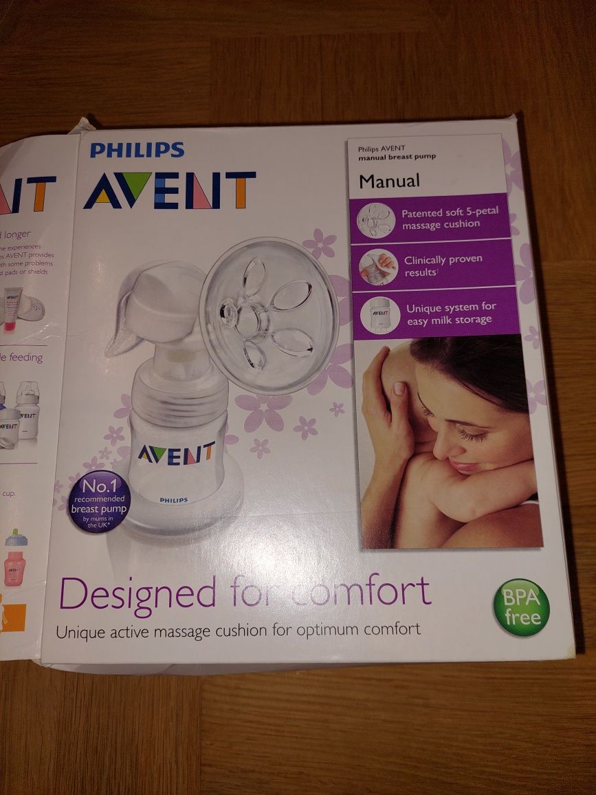 Laktator Philips Avent Manual (ręczny)+ adaptery i butelki