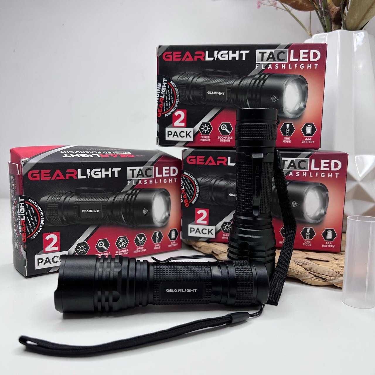 Набір світлодіодних ліхтариків GearLight TAC - ціна за 2 шт