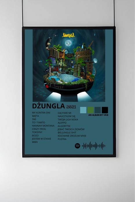 Plakat Vkie „DŻUNGLA”