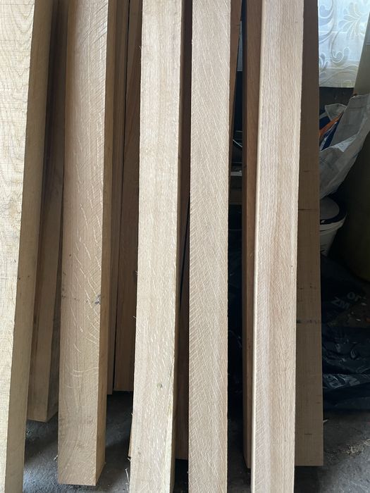 Kantówki dąb, dębowe 8x8x100cm