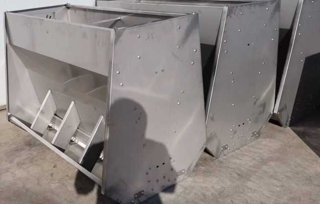 Karmnik automat paszowy  4ts-2stronna tucznik stal nierdzewna