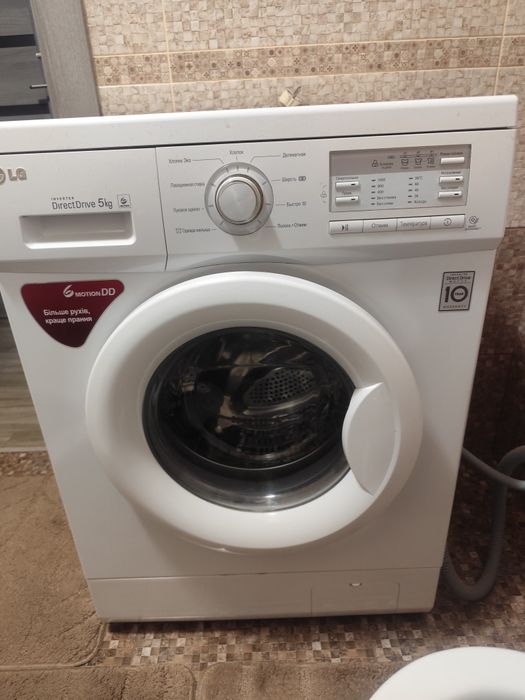 Пральна машина вузька Lg direct drive