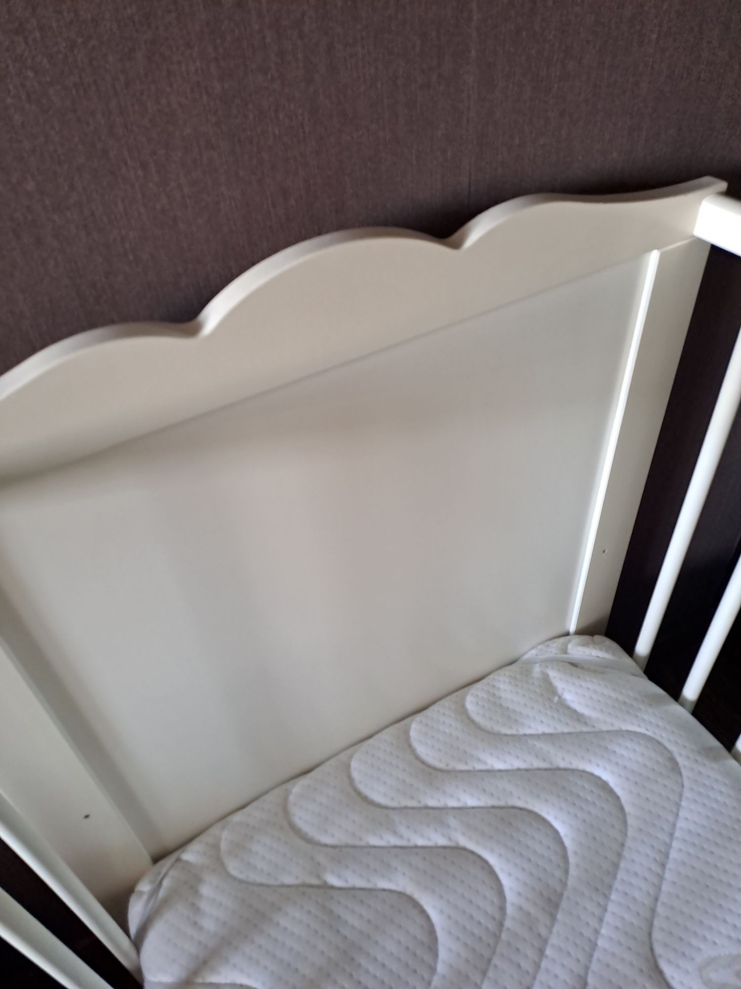 SMAGORA łóżko niemowlęce Ikea materac 60x120 białe
Łóżko dziecięce, b