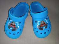 Klapki z Blazem a'la crocsy