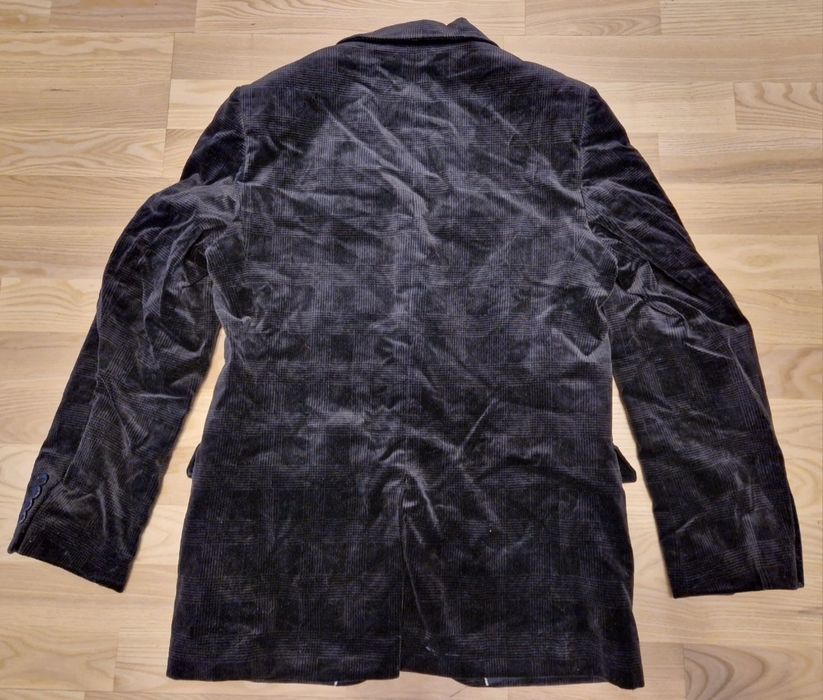 Marynarka męska Vistula 182/100 100% bawełna, poszewka wiskoza w kratę