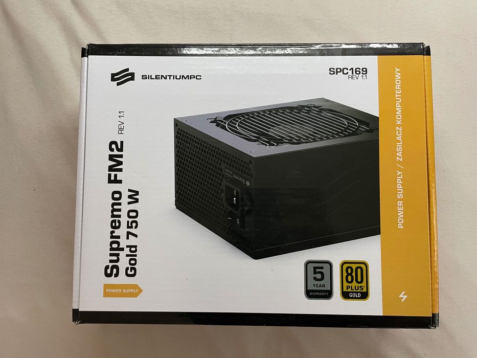Zasilacz ATX SilentiumPC Supremo FM2 Gold 750W