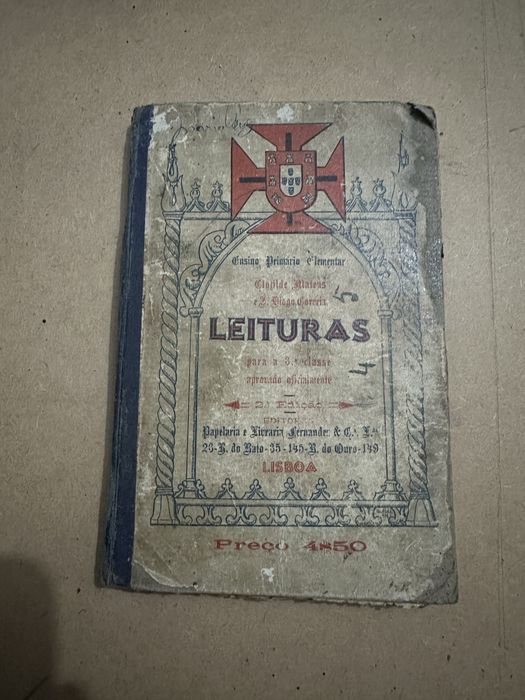 Livro antigo da 3 classe