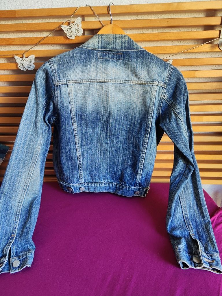 Casaco Sacoor de ganga/ jeans