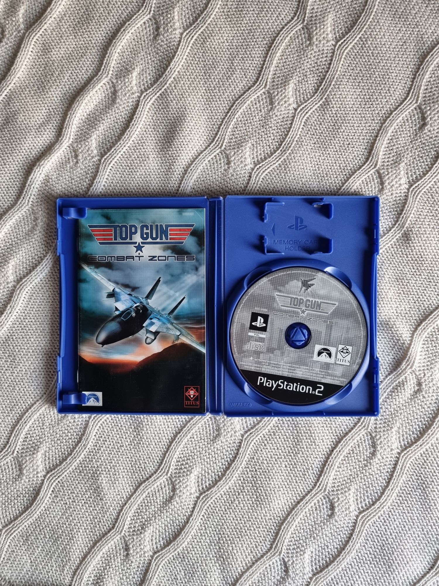 Jogo Top Gun Combat Zones PlayStation 2