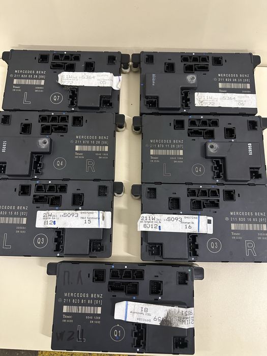 Блоки комфорту Mercedes w210,211,212,W203.