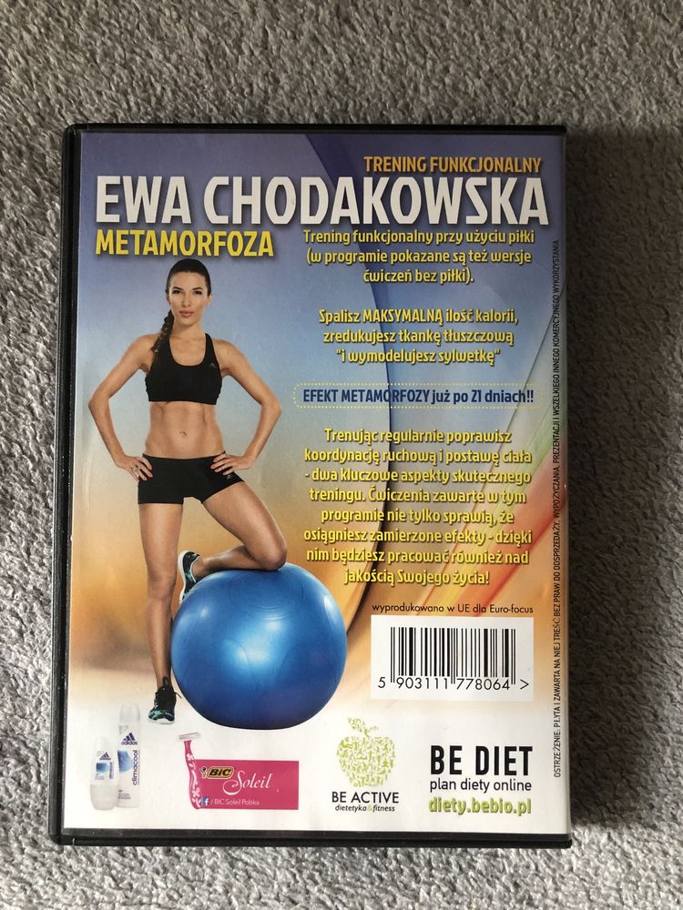 Metamorfoza Ewa Chodakowska - płyta z ćwiczeniami