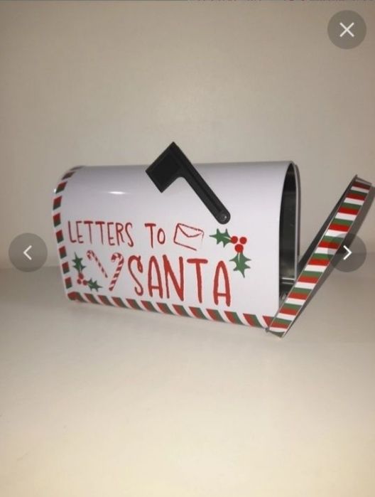 Skrzynka na listy do Mikołaja dla dzieci