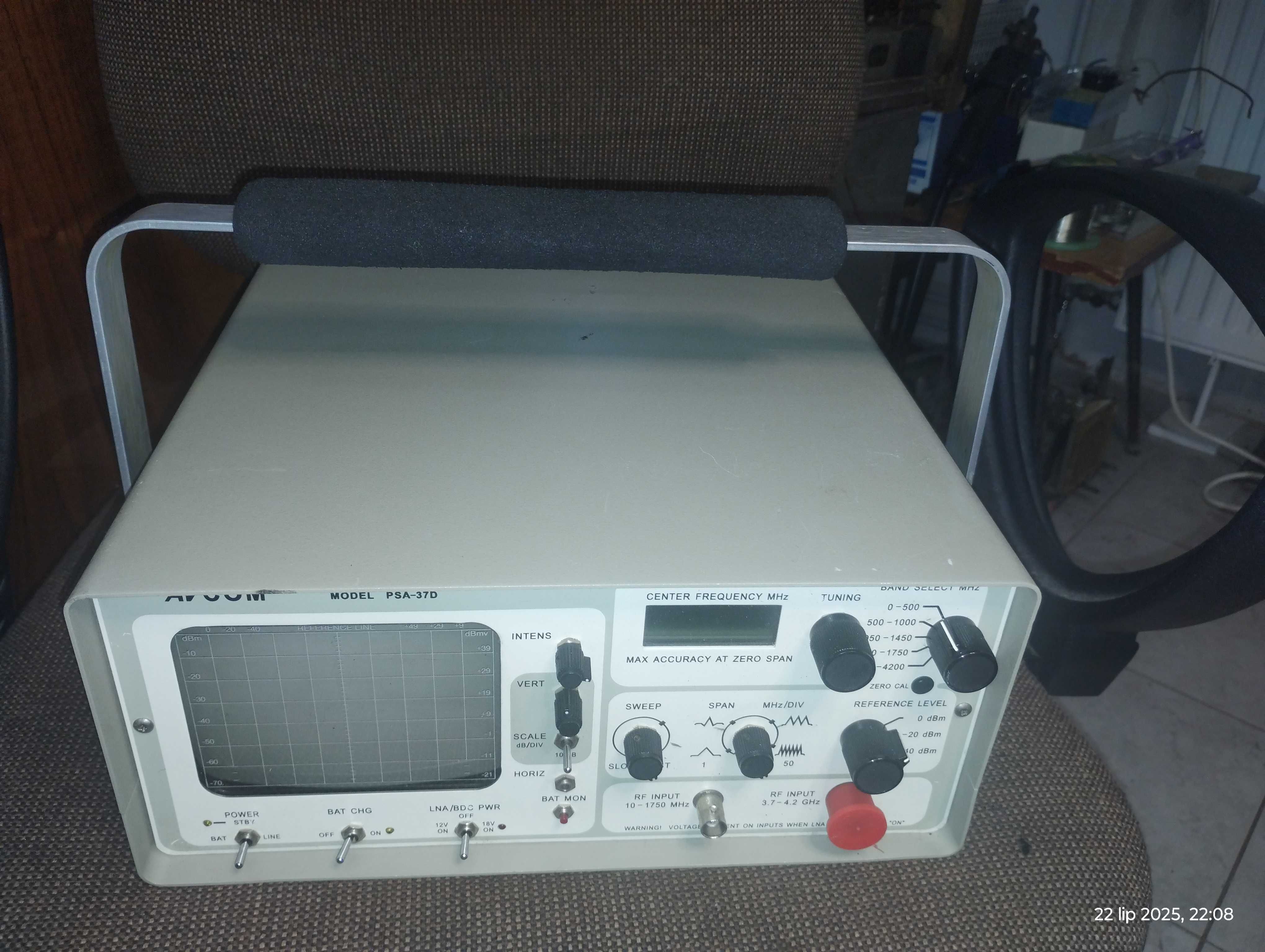 Analizator widma Avcom PSA37D 4,2GHz