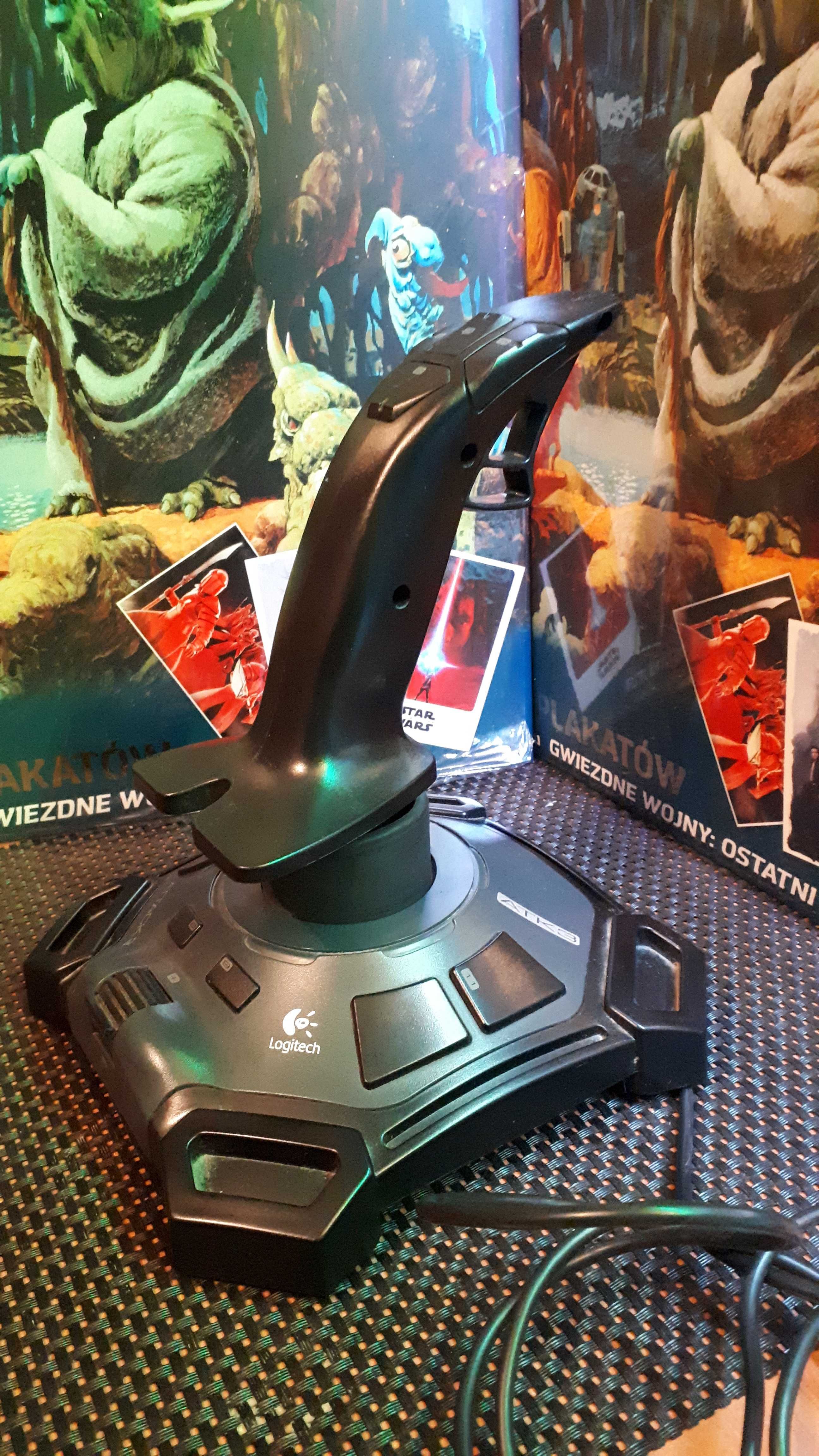 Joystick Logitech Attack 3 do komputera na usb