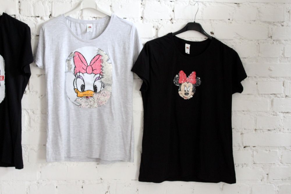 Magiczne cekiny bluzeczki XL/XXL Disney, Daisy,Dom z papieru