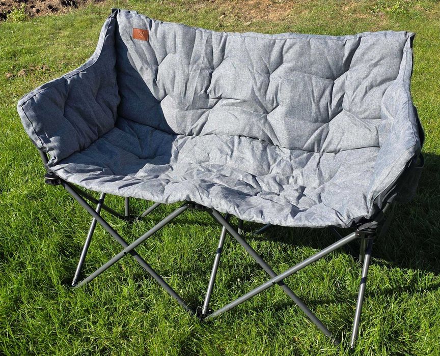 EVER ADVANCED Krzesło kempingowe składane dla 2 osób