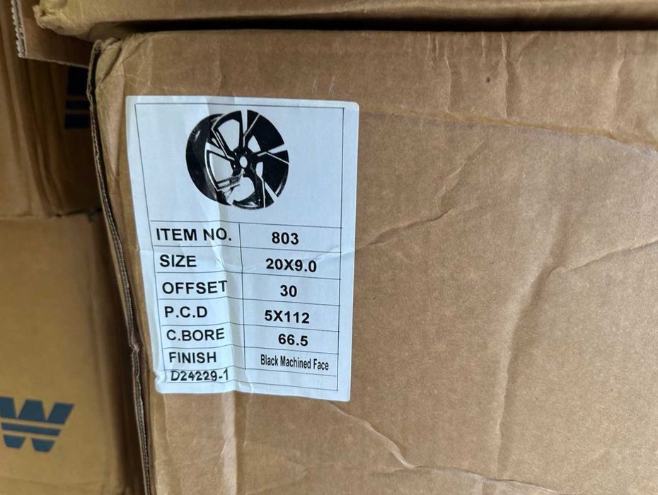 Нові диски R20 5*112 / Ковпачки на вибір / Магазин