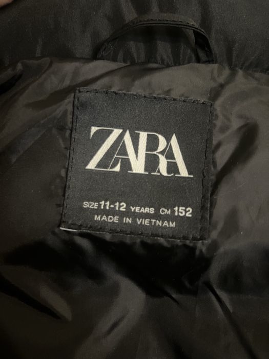 Пуховик куртка ZARA для хлопців, розмір 152, на 11-14 років