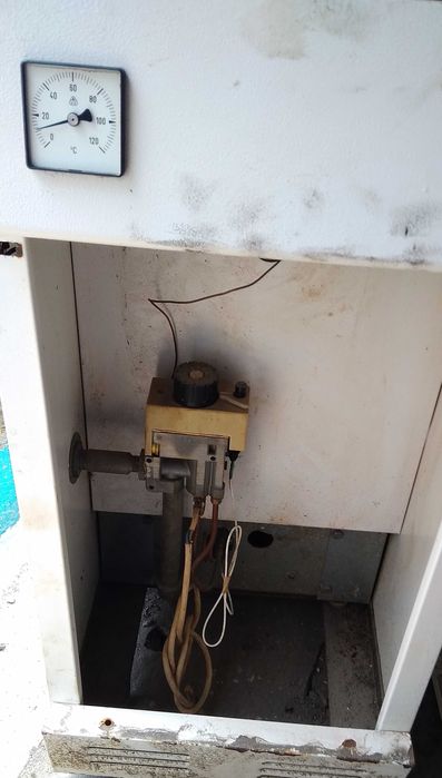 Газовый напольный котёл Термо Бар, б.у, рабочий!