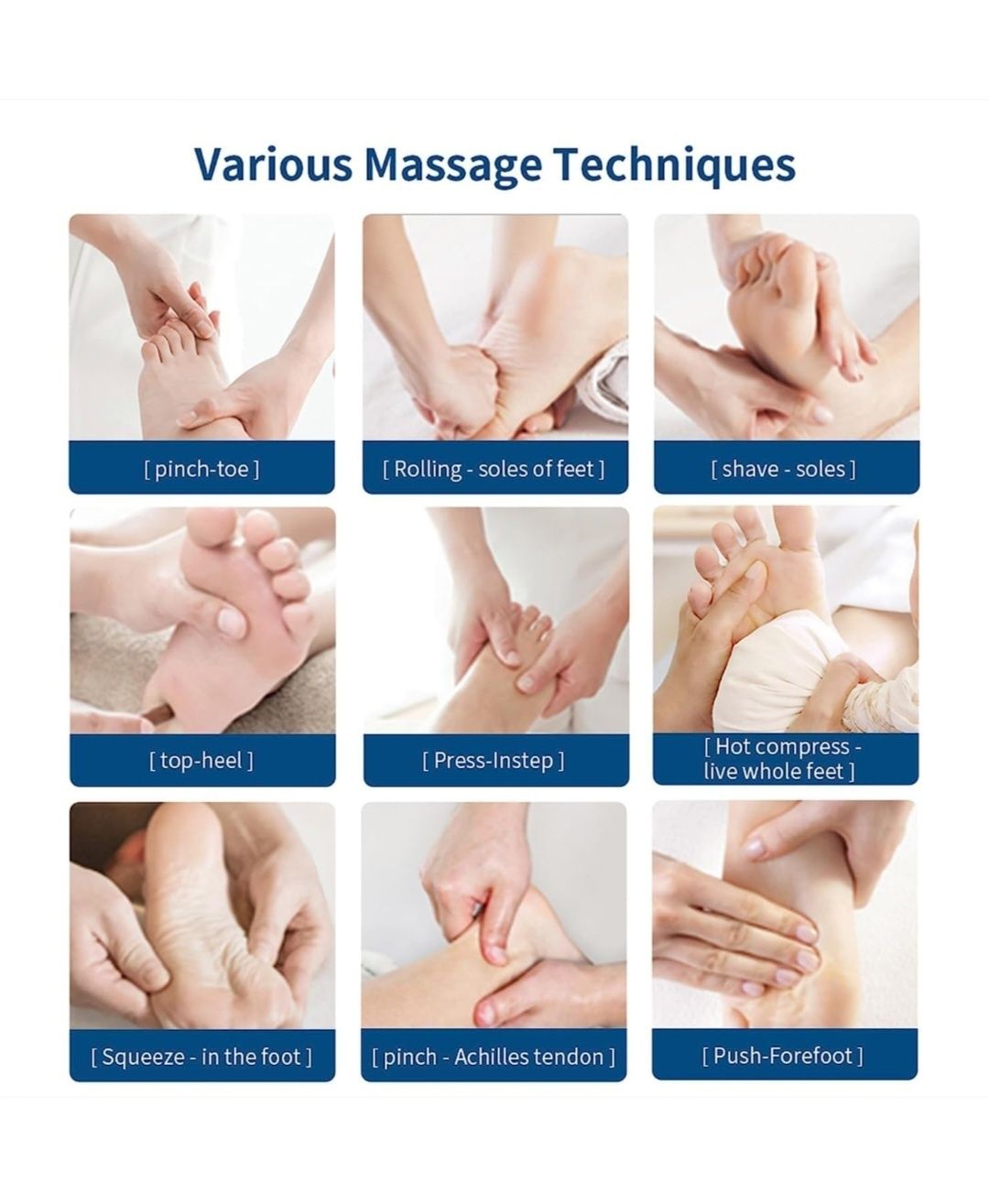 DEDAKJ Masażer do stóp, kompresja cieplna Shiatsu