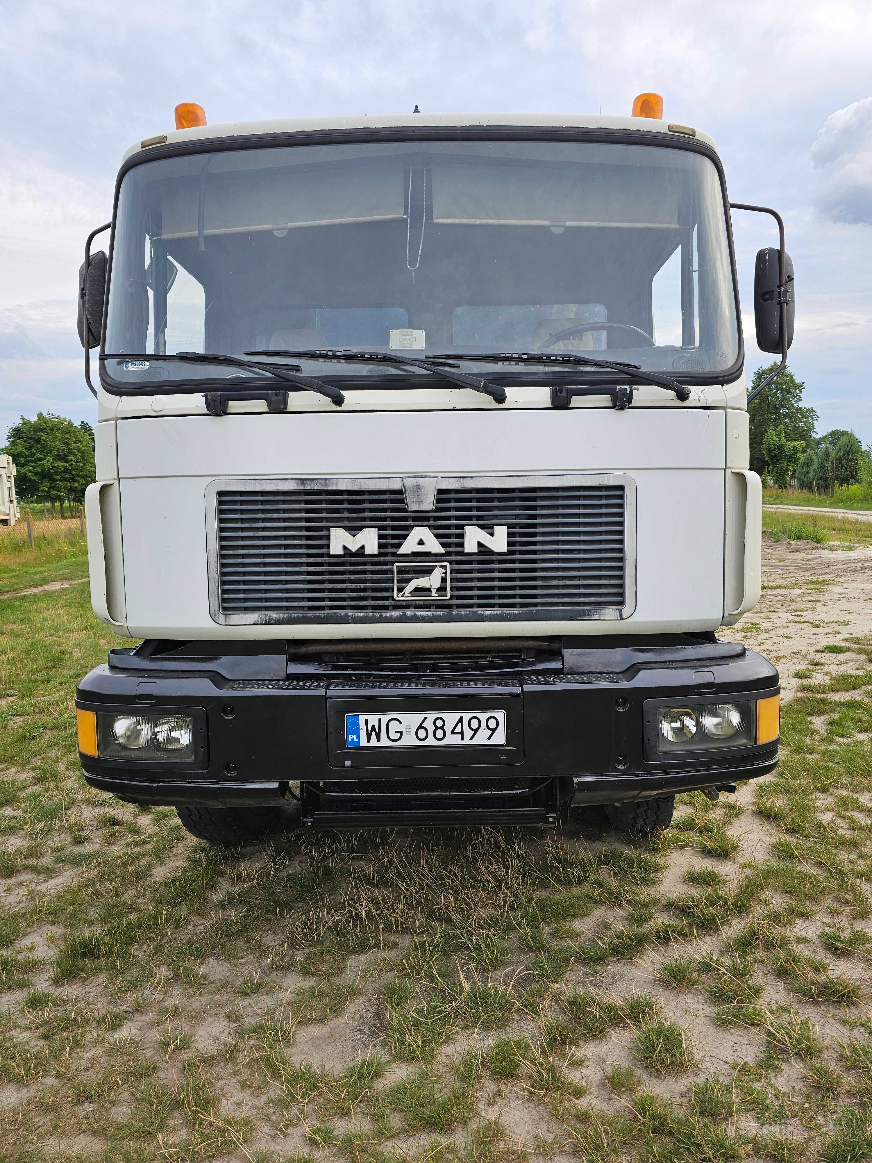 MAN 33-343, 1998, 6x4, wywrotka, specjalny