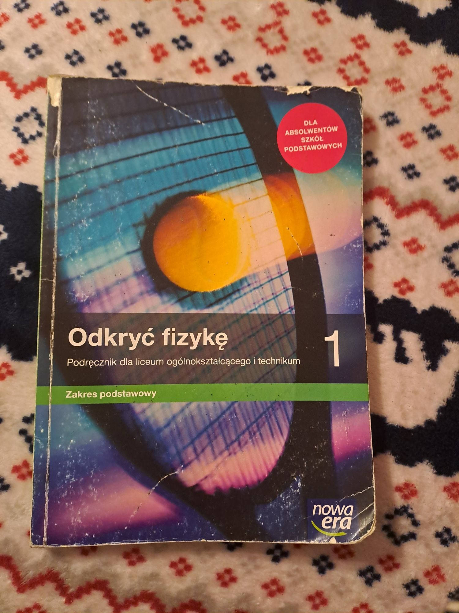 Podręcznik do fizyki  "Odkryć fizyke 1"