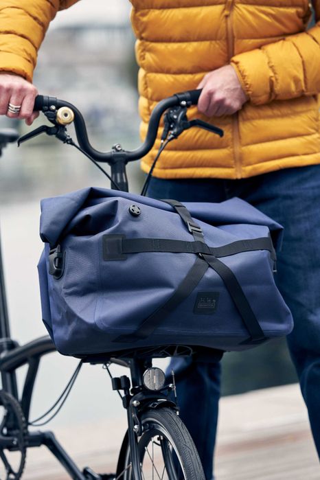 Torba rowerowa Brompton Borough Waterproof L, Navy, with frame