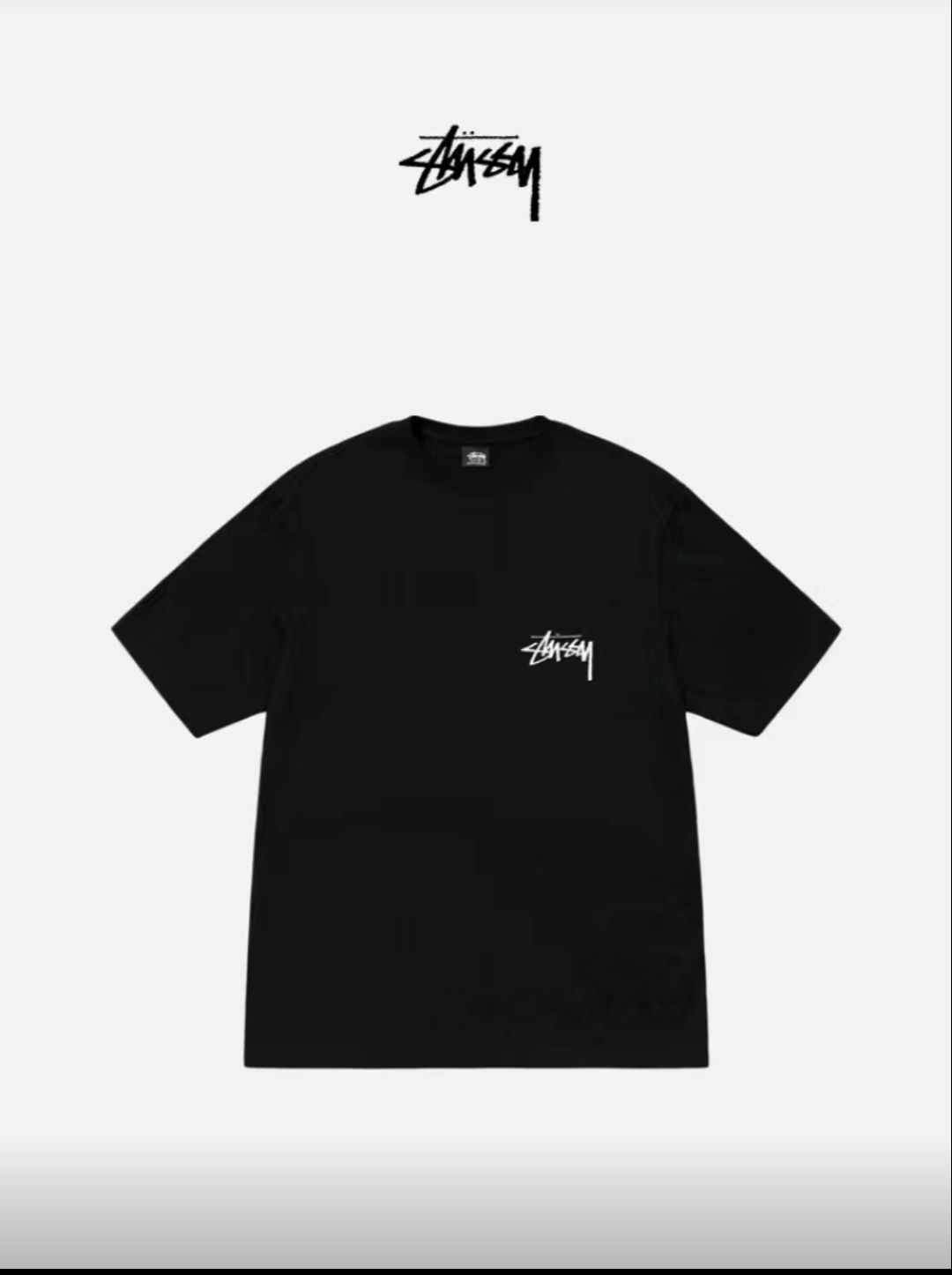 Футболка stussy black