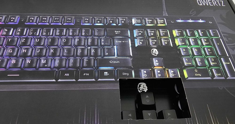 Klawiatura Silvercrest RGB Gaming