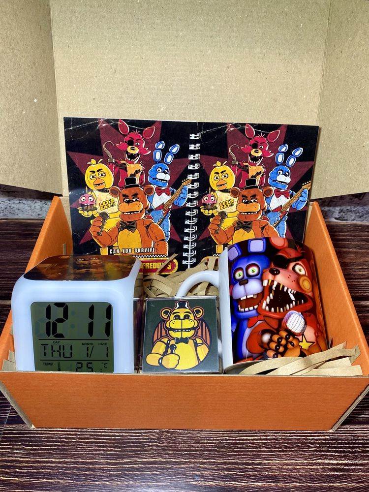 Подарок Пять ночей с Фредди "orangeBOX"