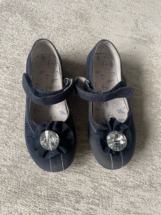 Buty balerinki dla dziewczynki granatowe roz. 27 Cool Club.