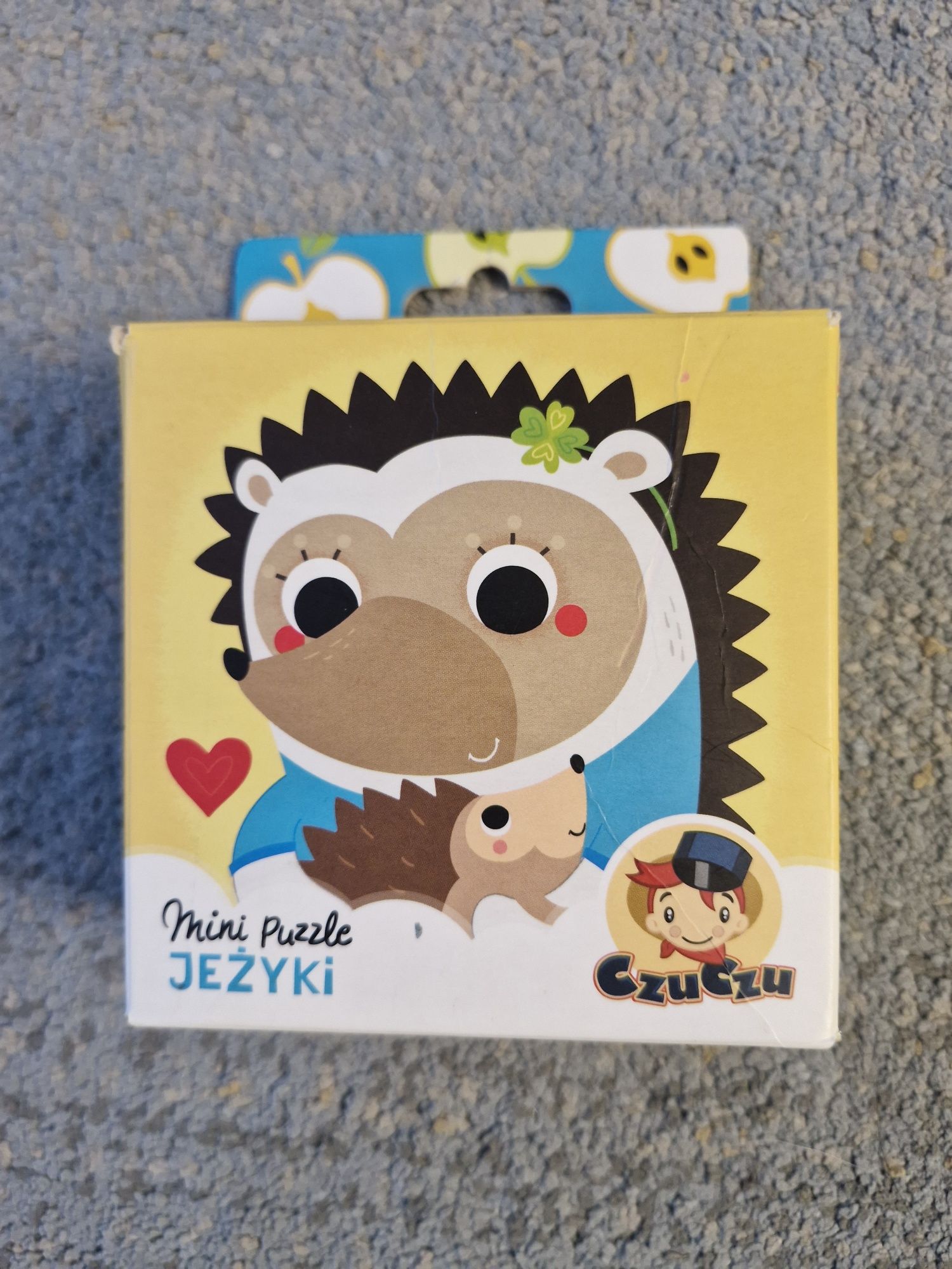 Puzzle dla dziecka dzieci Czu Czu Jeżyki 3+