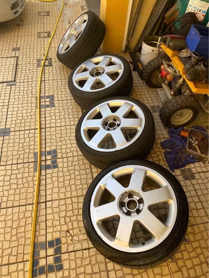 Vendo Jantes Audi TT Originais Em 17, 5x100, Com Pneus