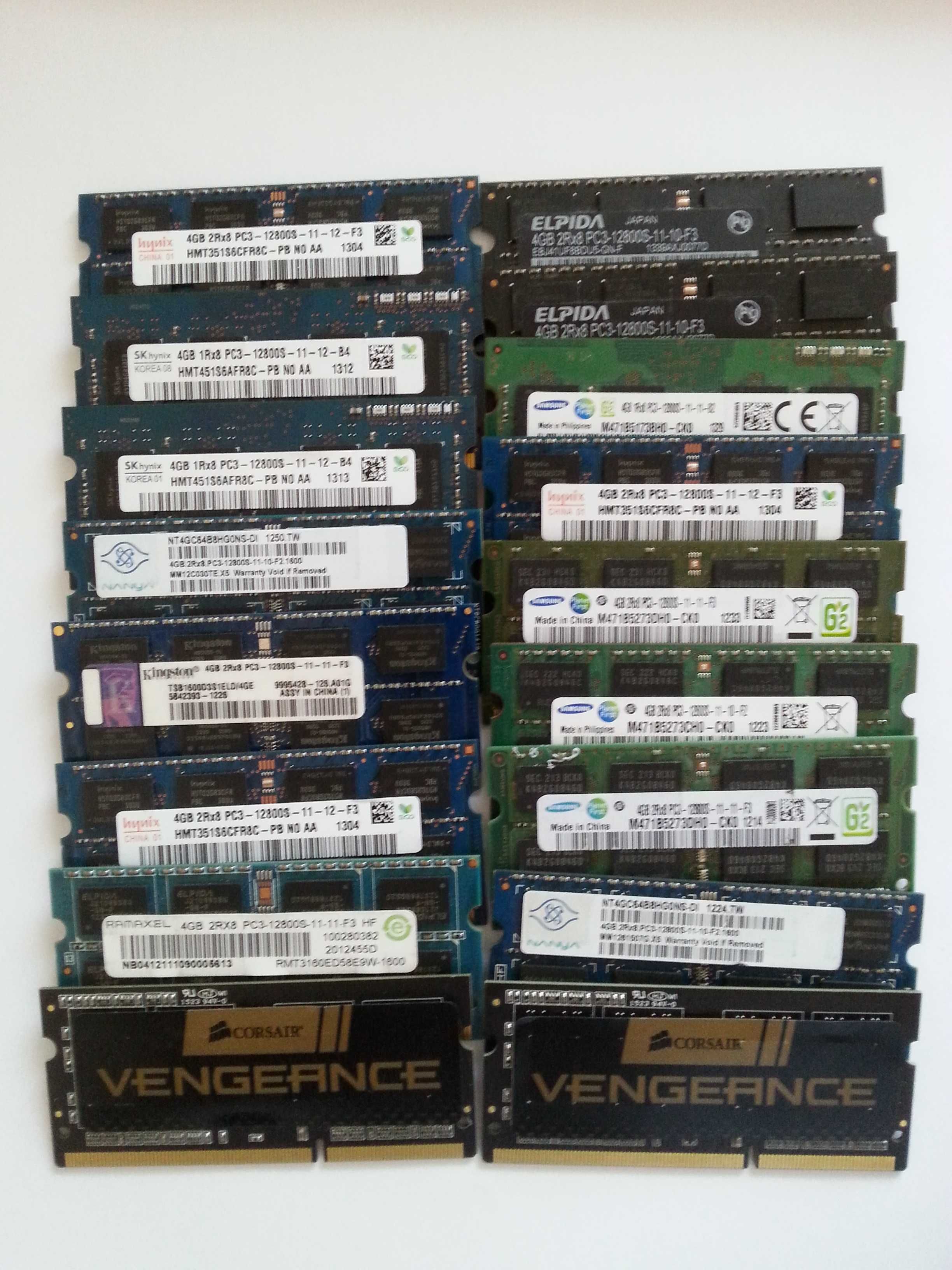 Stan idealny,do każdego modelu- sodimm.DDR3 4,8GB. Foto.