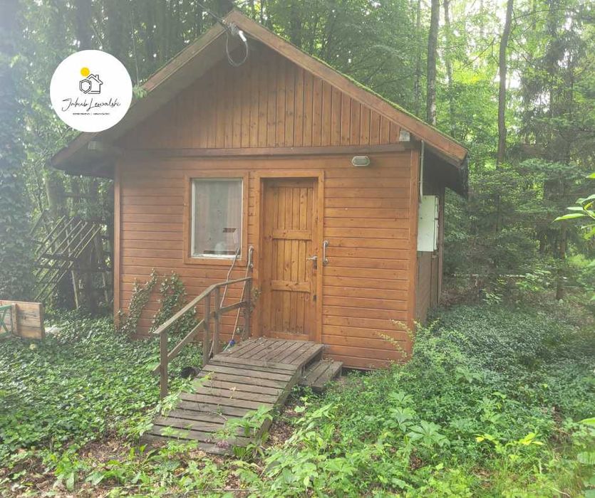 Wyjątkowa działka z domkiem i stawem – Ryczołek