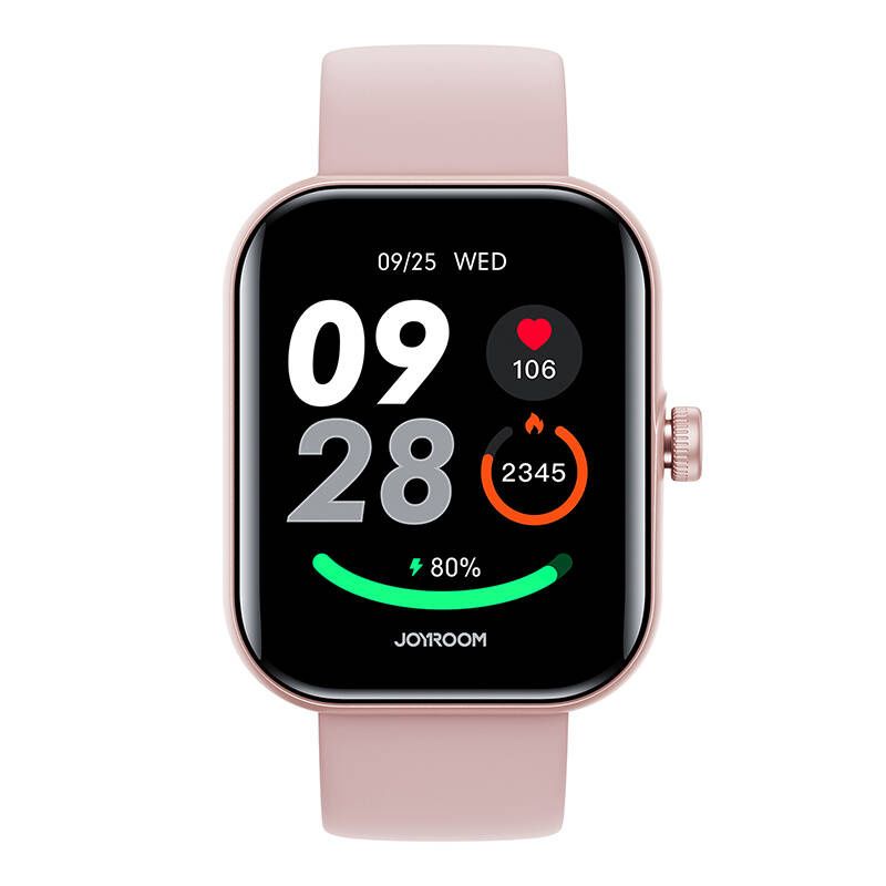 Smartwatch Joyroom Jr-Ft5 Plus Różowy Monitor Pulsu I Snu