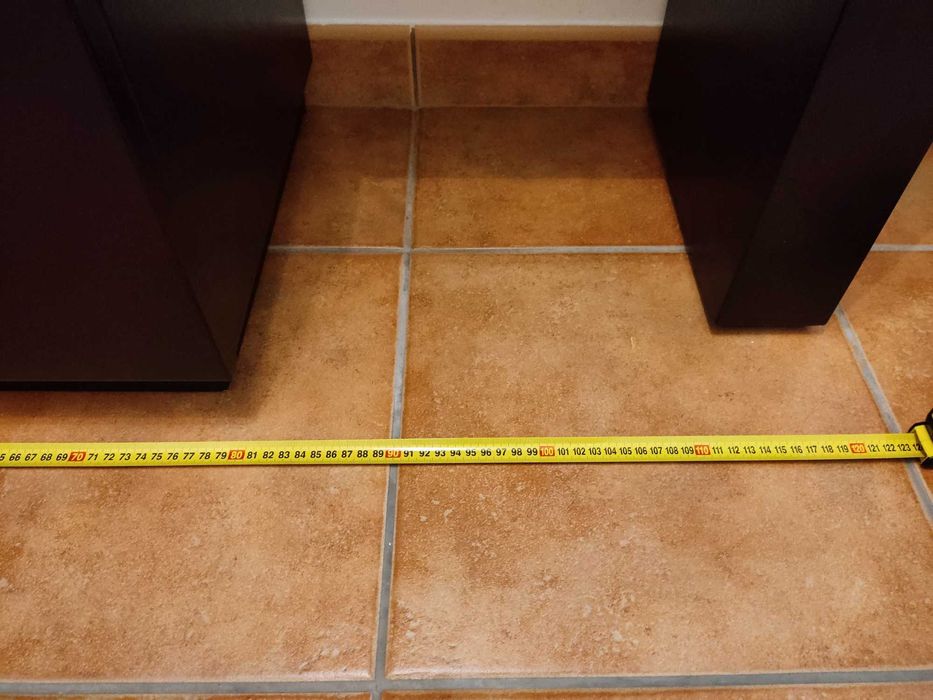 Móvel entrada Sapateira e espelho preto