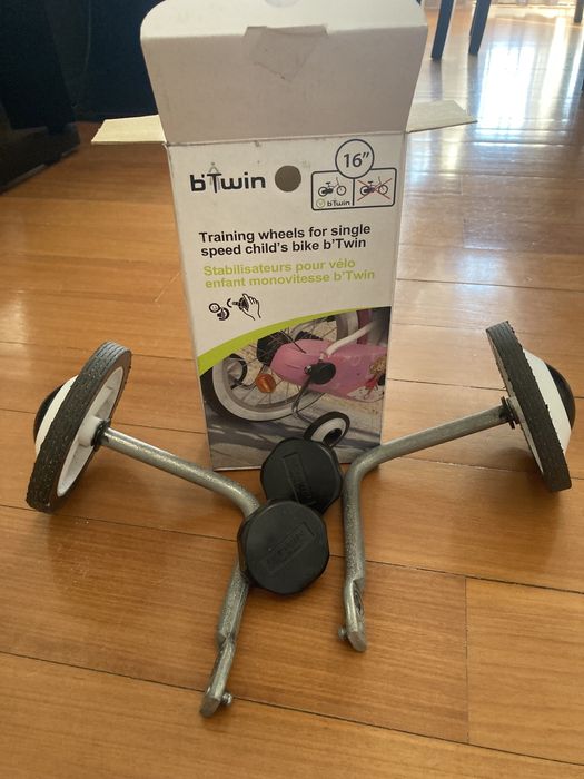 Rodinhas de aprendizagem de bicicleta