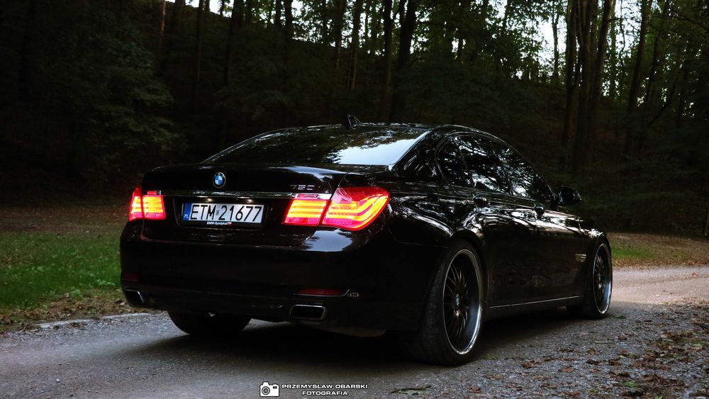 BMW f01 750i 4.4 twin Turbo 407 koni