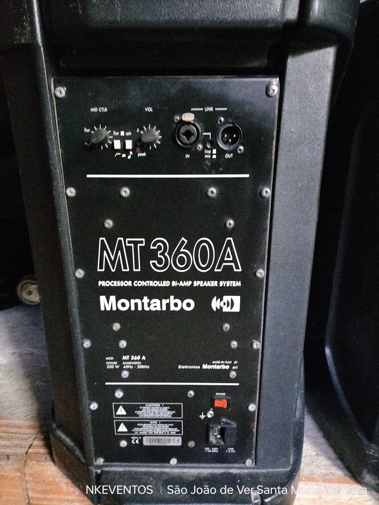 Colunas montarbo 12 polgadas