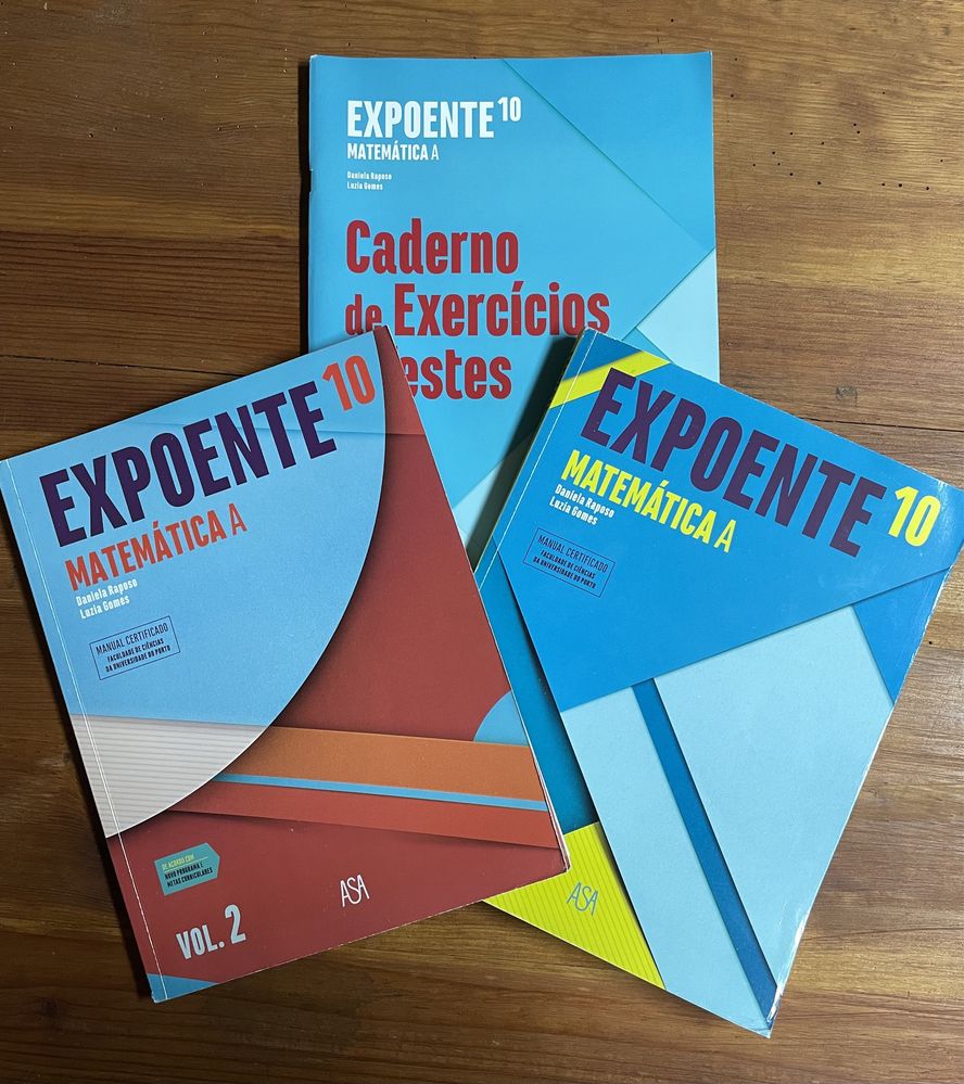 Manuais + Caderno de Atividades Matemática A - 10°ano