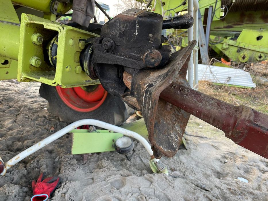 Oryginalny niemiecki zaczep + przedłużenie Claas Dominator Rockinger