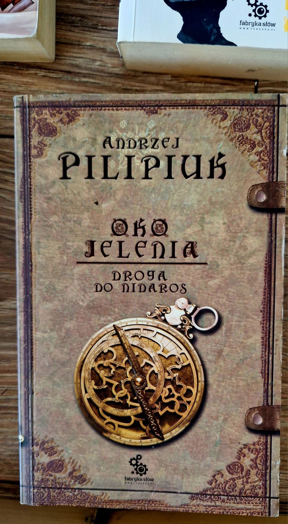 Andrzej Pilipiuk oko jelenia drewniana twierdza