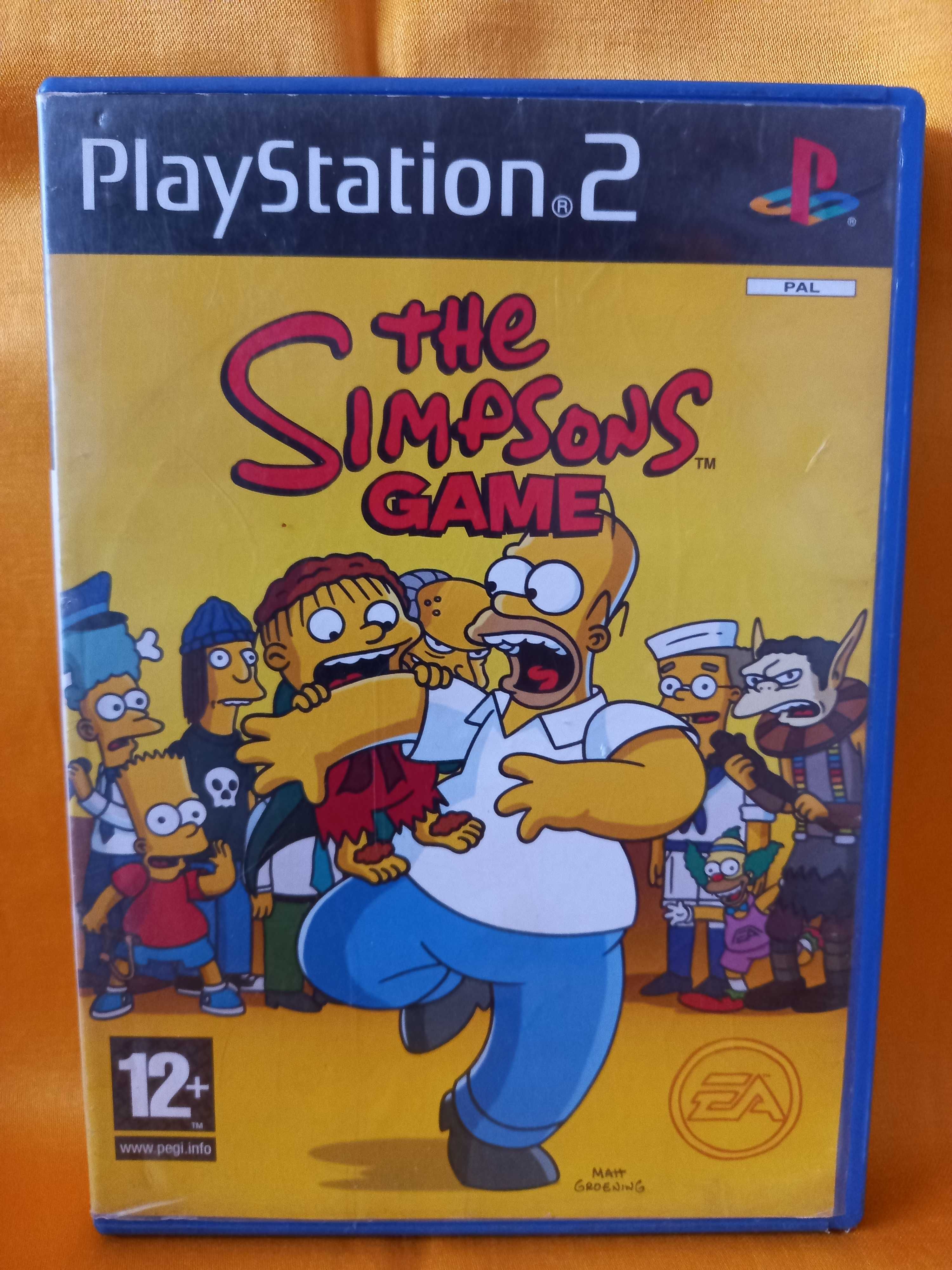 [Unikat] [Polska Wersja] Gra The Simpsons Game PS2 PlayStation 2