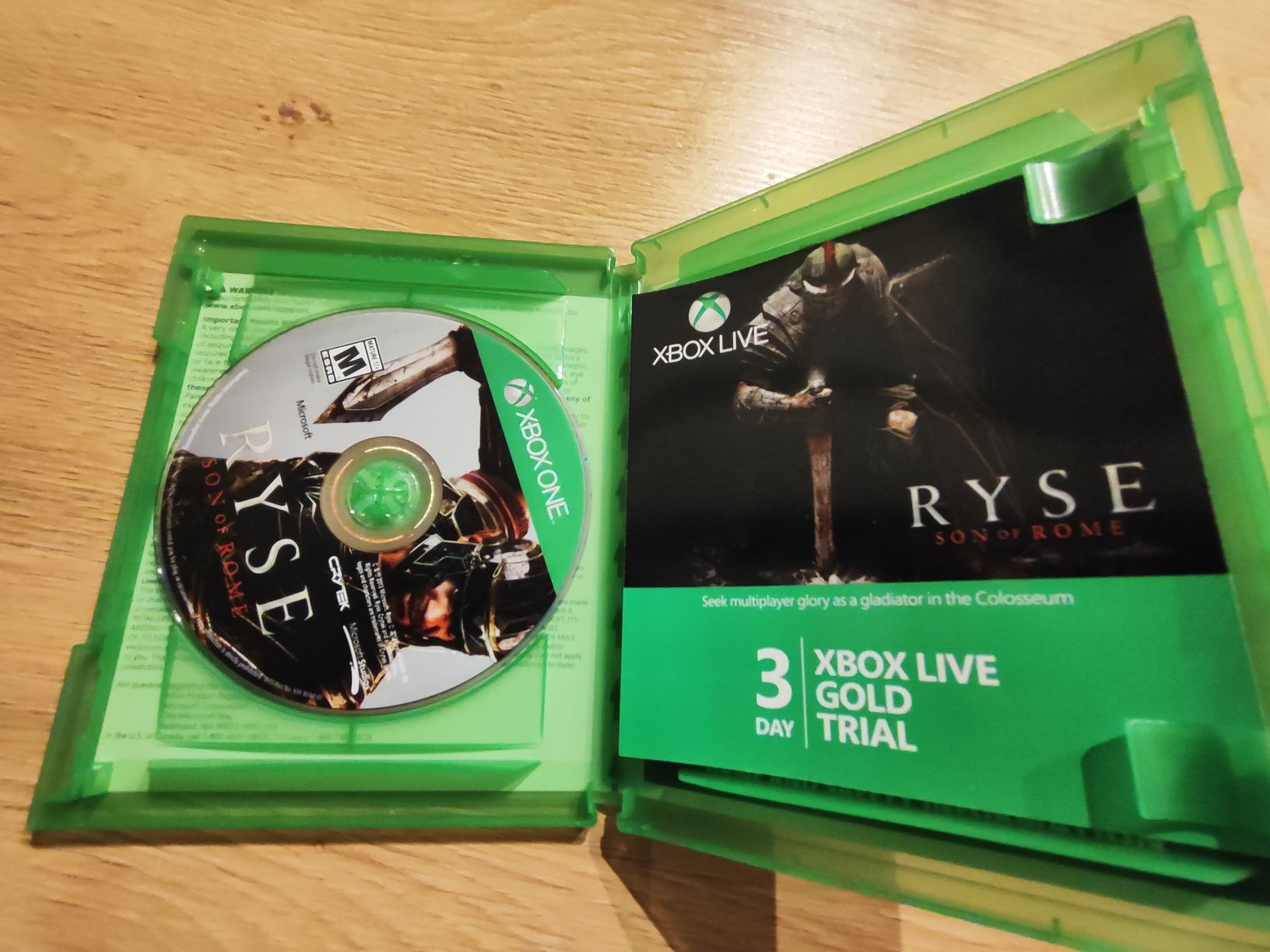 Xbox one series Ryse son of rome gra