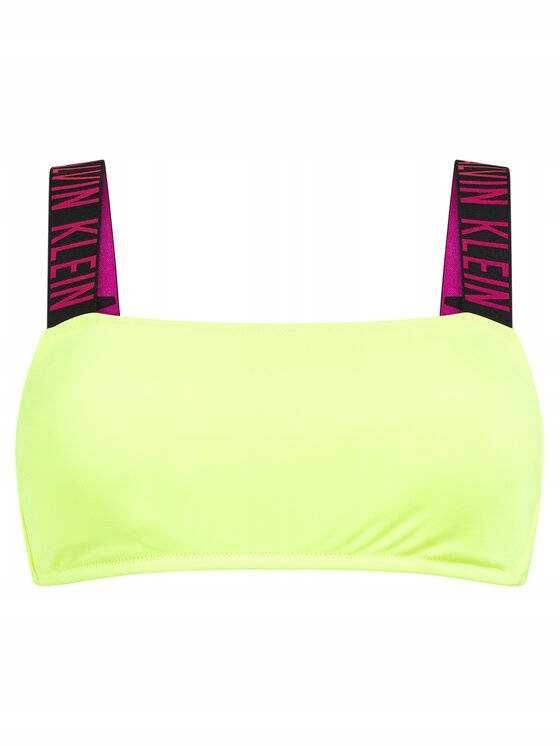 Strój kąpielowy CALVIN KLEIN góra od bikini top neon 36 s