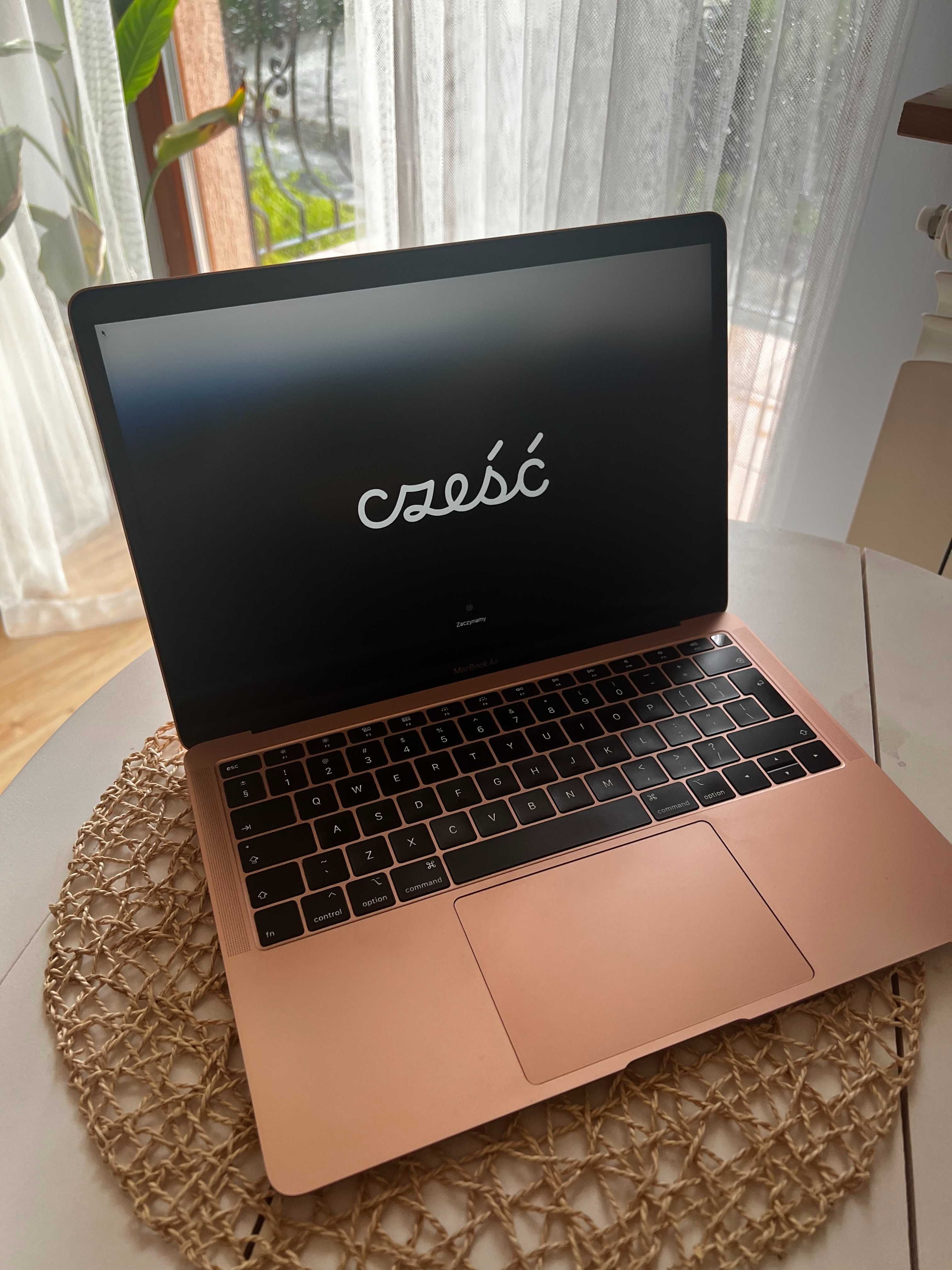 MacBook Air 2018 IDEALNY stan Rose Gold Złoty