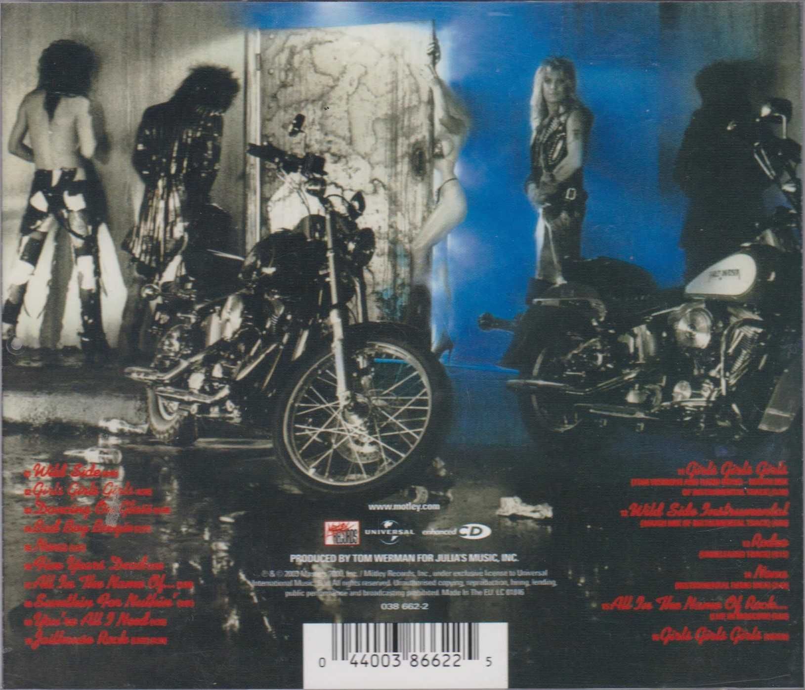 CD   Motley Crue