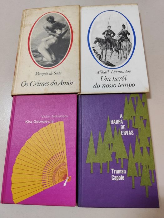 Livros antigos de consagrados autores Internacionais