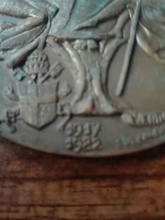 Medalha de Bronze Comemorativa do Pontificado de João Paulo II.